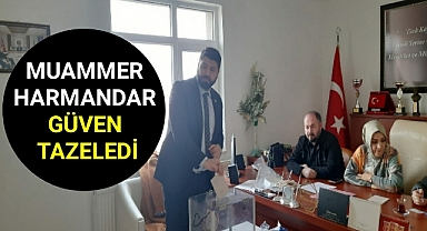Başkan HARMANDAR Güven Tazeledi