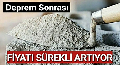 Çimento hisselerinde deprem yükselişi yüzde 30’u aştı