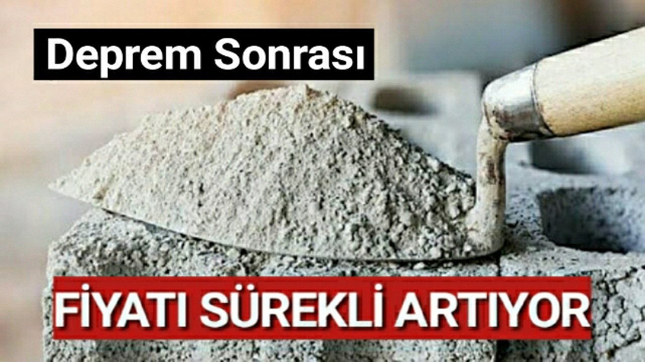 Çimento hisselerinde deprem yükselişi yüzde 30’u aştı