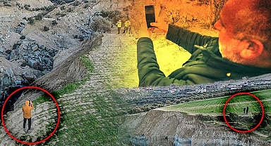 Depremden sonra ilgi odağı haline geldi, yurt dışından da ziyarete geliyorlar! Arazideki dev yarık gündem olmuştu...