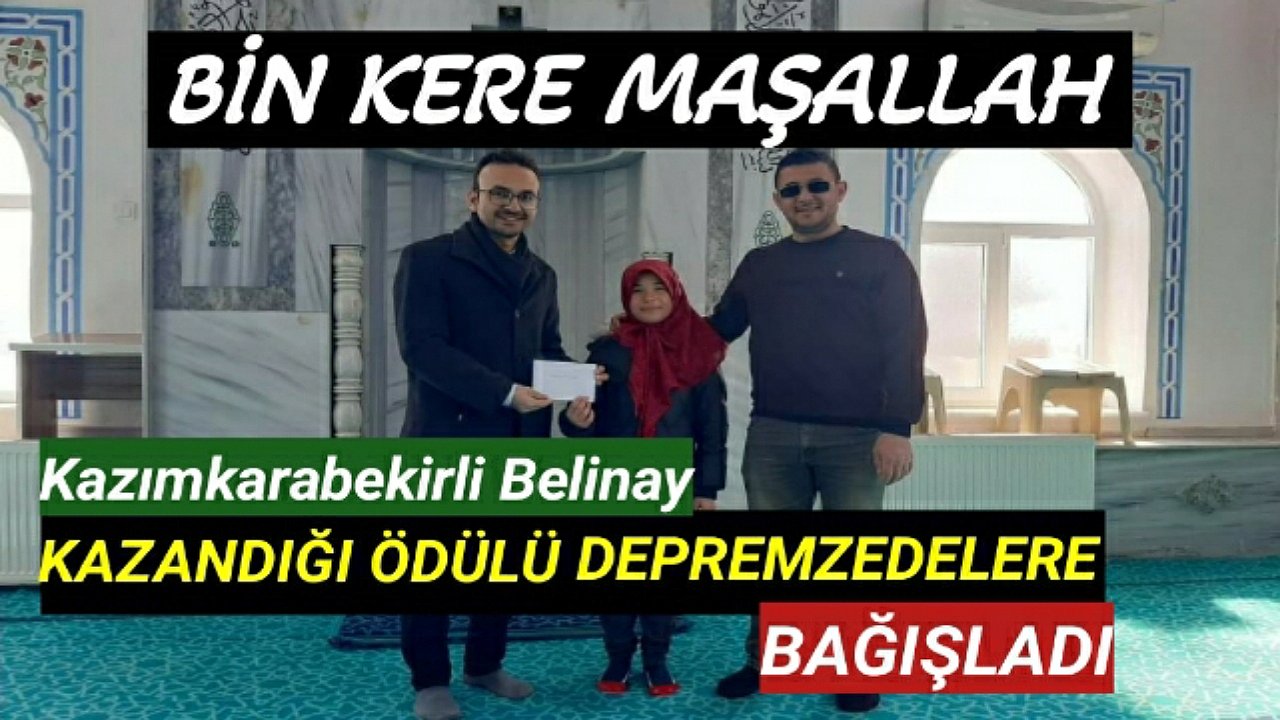 Kazımkarabekirli Belinay Kendisi Küçük Yüreği Kocaman