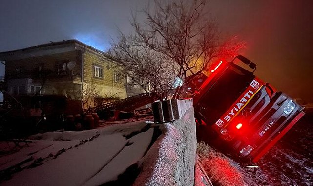 Nevşehir'de itfaiye aracı yangına müdahale ederken devrildi: 1 yaralı