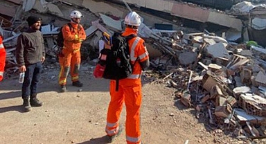 Yürekleri yakan yıkımı böyle tarif etti...