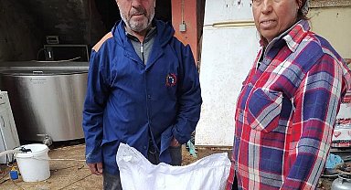 16 ton yem desteği Hataylı üreticilere ulaştı