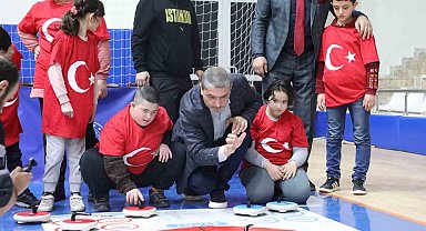 21 Mart Dünya Down Sendromu Farkındalık Günü'nde özel çocuklar sporla buluştu