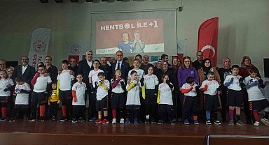 'Hentbol ile +1' projesinin lansmanı yapıldı