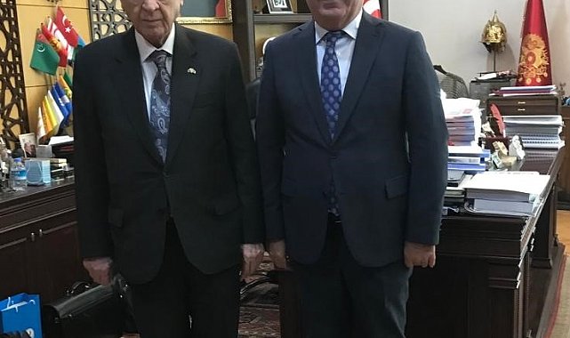 Aday adayı oldu, Bahçeli'yi ziyaret etti