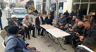 AK Parti'den İncesu ve Yeşilhisar'a "geçmiş olsun" ziyareti