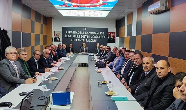 Akdağmadeni'nde seçim güvenliği toplantısı yapıldı
