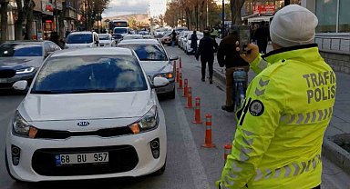 Aksaray'da 1 ayda 650 araca hatalı parktan cezai işlem uygulandı