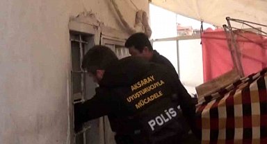 Aksaray'da 21 adrese şafak operasyonu: 14 tutuklama