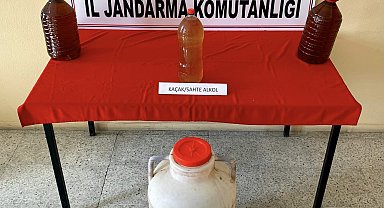Aksaray'da sahte alkol ele geçirildi