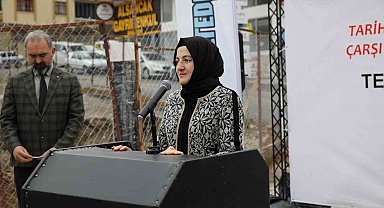 Akyurt tarihi Merkez Camii çevre düzenlemesinde temel atıldı