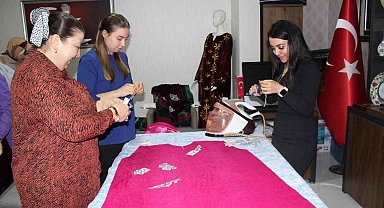 Akyurt'ta düğünlerde geleneksel bindallı giyilecek