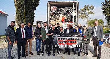 Almanya'daki gönüllülerden depremzedeler için 2 yardım tırı