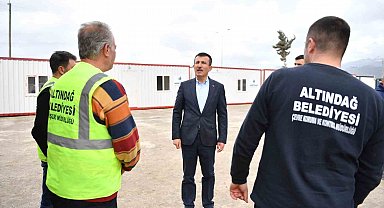 Altındağ'dan Osmaniye'ye konteyner kent