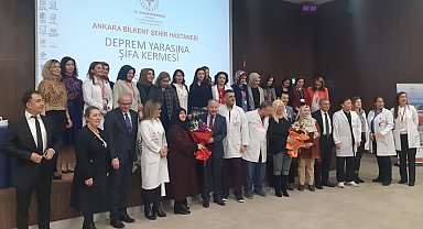 Ankara Bilkent Şehir Hastanesi, 'Deprem Yarasına Şifa Etkinliği ve Dikiş Atölyesi' düzenledi