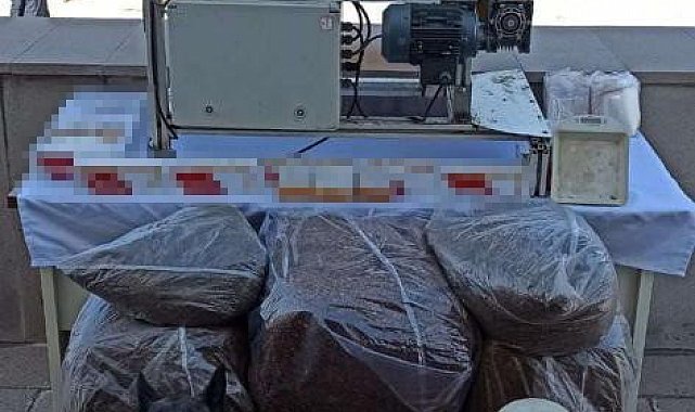 Ankara'da 40 kilo kaçak tütün ele geçirildi