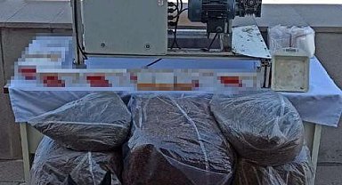 Ankara'da 40 kilo kaçak tütün ele geçirildi