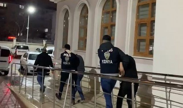Araçlardan malzeme çalan şahıslar tutuklandı