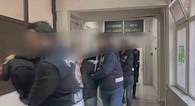 Araçların motor ve şasi numarasını kopyalayıp 'change' yapan 11 şüpheliye gözaltı