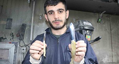 Avrupalı kadınlardan esinlenilerek tasarlanan bu bıçak, sapıyla dikkat çekmeyi başardı