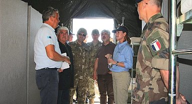 Bakan Akar, NATO Destek Ajansı Genel Müdürü Cummings'i kabul etti
