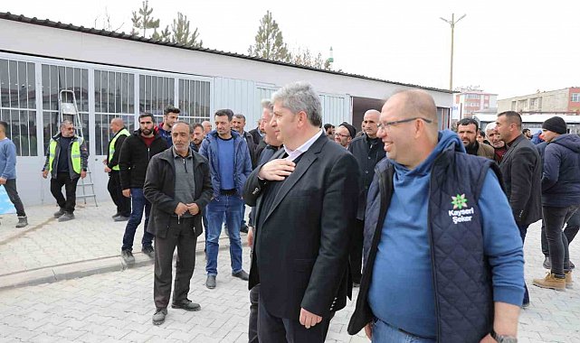 Başkan Altun Elbistan'da İncelemelerde Bulundu