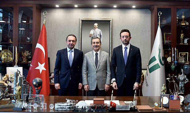 Başkan Ataç TÜGİAD'ı ağırladı