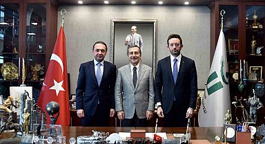 Başkan Ataç TÜGİAD'ı ağırladı