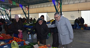 Başkan Bozkurt'tan vatandaşlara 'Ramazan' ziyareti