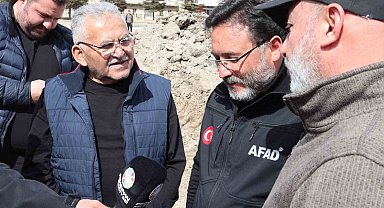 Başkan Büyükkılıç, Elbistan Kayseri Çarşısı'nda incelemelerde bulundu