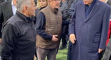 Başkan Büyükkılıç, Erdoğan ile Elbistan'da bir araya geldi