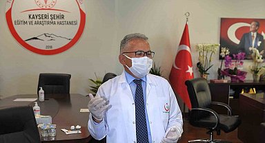 Başkan Büyükkılıç: "Sağlık çalışanlarımızın hakkını ödeyemeyiz"