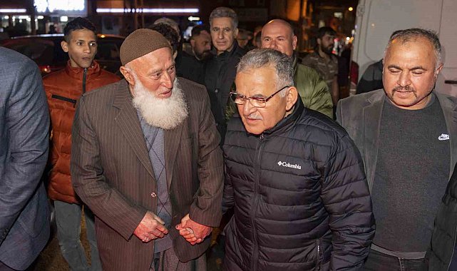 Başkan Büyükkılıç, Ramazan'ın bereketini vatandaşla yaşıyor
