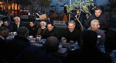 Başkan Palancıoğlu, Adıyaman'da depremzedelerle iftar sofrasında buluştu