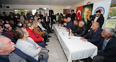 Başkan Tarhan, Mezitli'deki hasarlı binalarla ilgili bilgilendirme yaptı
