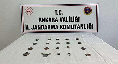 Başkentte çok sayıda tarihi eser ele geçirildi