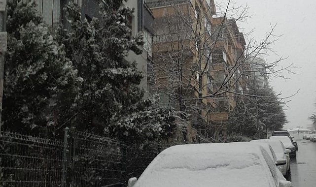 Başkentte kar yağışı başladı