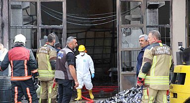 Başkentte kimyasal madde üretimi yapan fabrikada yangın: 1 ölü, 3 yaralı