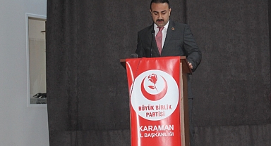 BBP Karaman İl Başkanı Mesut Soyfidan'dan Berat Kandili Mesajı