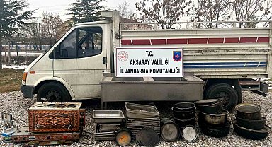 Bir tesisin mutfağından hırsızlık yapan şüpheliler JASAT'tan kaçamadı