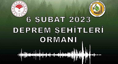 Bu sene fidanlar deprem şehitleri adına dikilecek