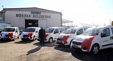 Bünyan Belediyesi araç filosu büyümeye devam ediyor