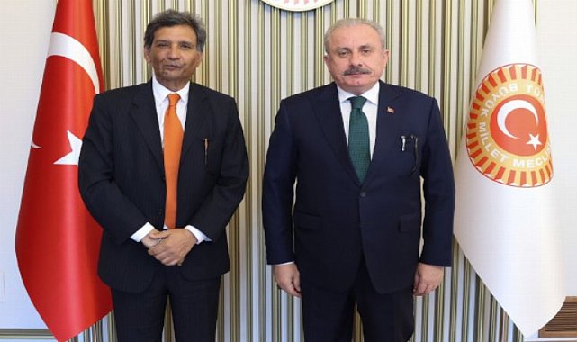 Büyükelçi Paul'dan TBMM Başkanı Şentop'a ziyaret