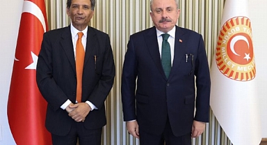 Büyükelçi Paul'dan TBMM Başkanı Şentop'a ziyaret