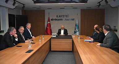 Büyükşehir'de depremlerle ilgili değerlendirme toplantısı