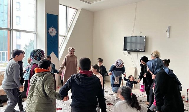 Büyükşehir'den depremzede çocuklara psikolojik destek