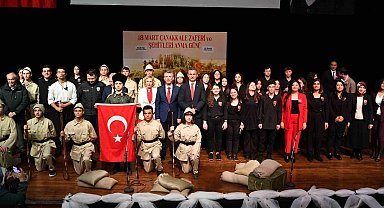 Çanakkale Zaferi'nin 108'inci yıldönümü Mamak'ta coşkuyla kutlandı