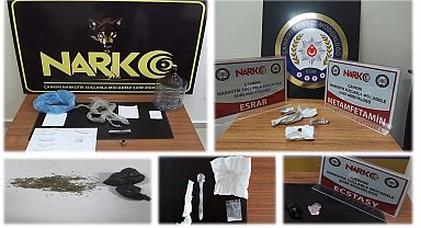 Çankırı'da uyuşturucu operasyonunda 4 tutuklama